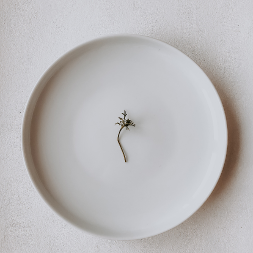 Assiette moderne